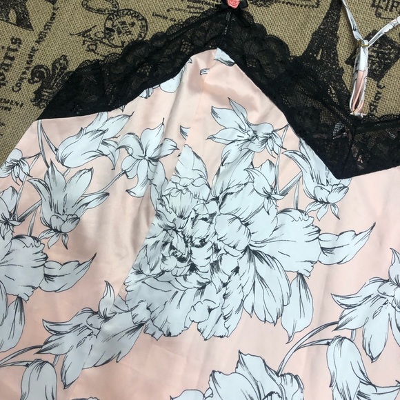 Cacique NWOT! Floral Print Top Babydoll Size 18/20 - Picture 5 of 13